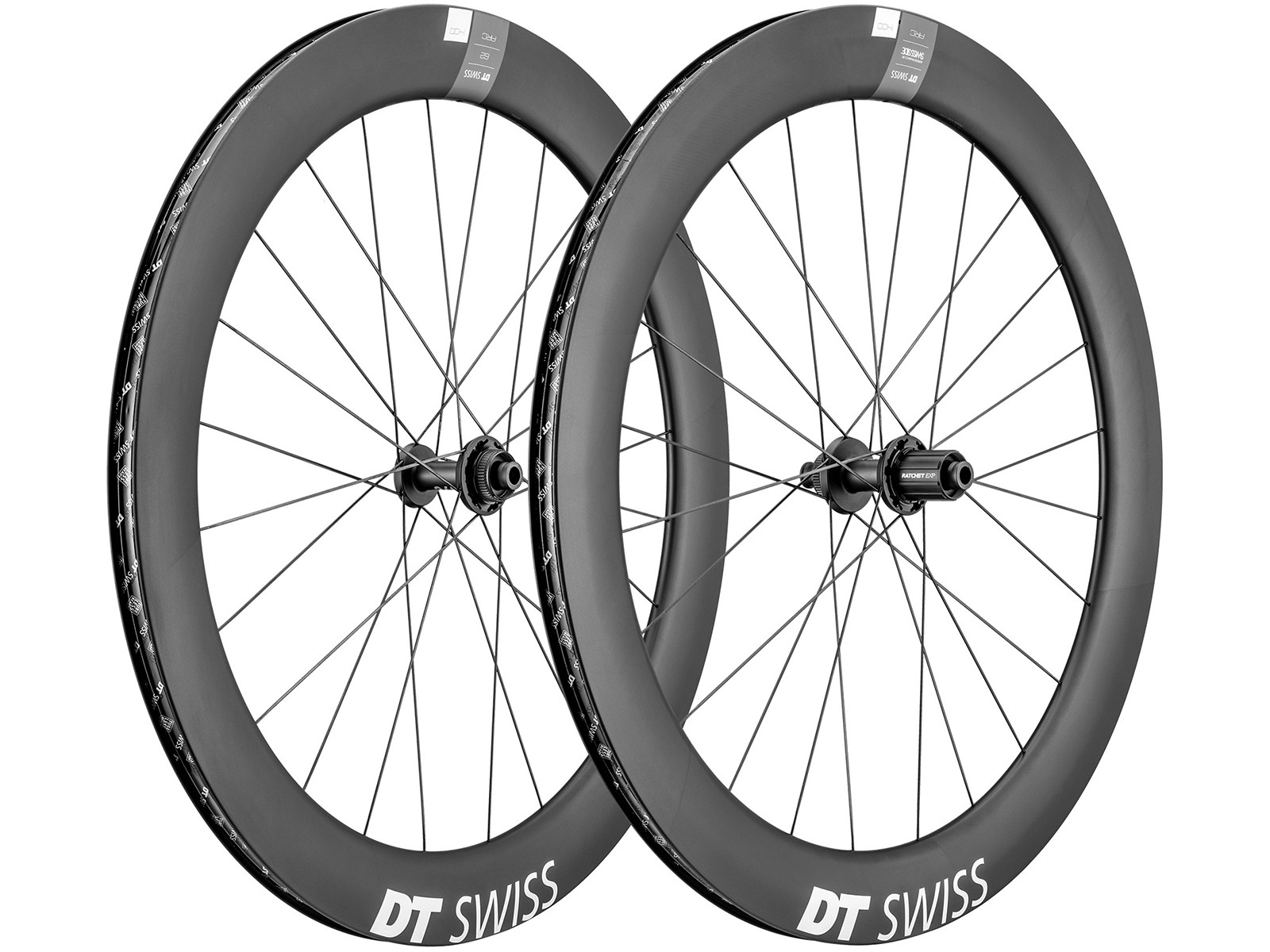 DT Swiss ARC 1400 Dicut® DB 62mm carbon wheels disc/tubeless ready 2023